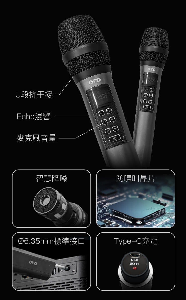 OVO J3,專業無線麥克風。